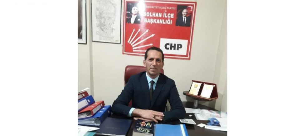 CHP Solhan İlçe Başkanı Mehmet Canlı: “H..