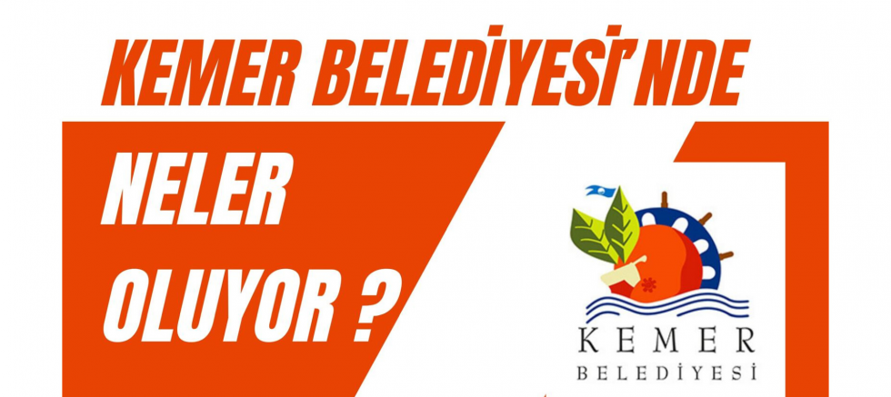 Kemer’de neler oluyor? - GÜNDEM - İntern..