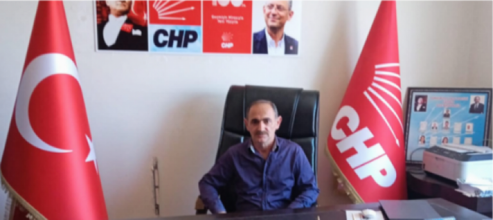 Çayırlı İlçe Başkanı Tuncay Aksünger: 