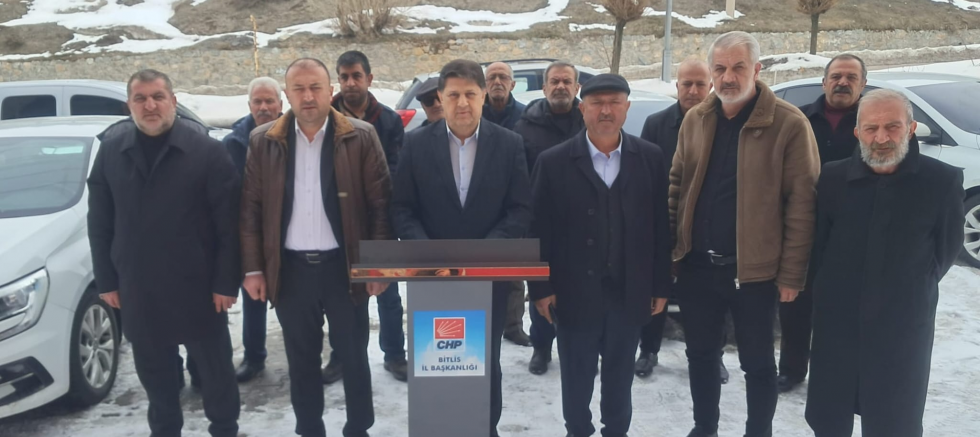CHP Bitlis İl Başkanı Metin Güzelkaya: “Hukuksuzluk Sonsuza Kadar Sürmez” - GÜNDEM - İnternetin Ajansı