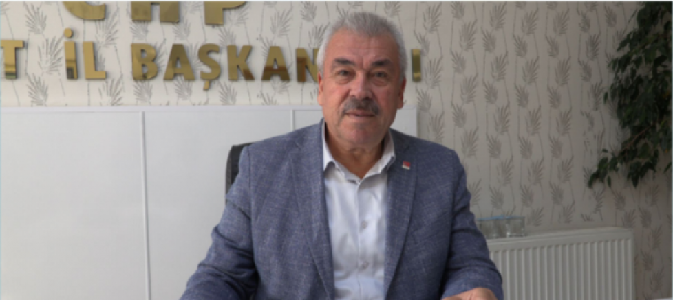 CHP YOZGAT İL BAŞKANI YAŞAR: 