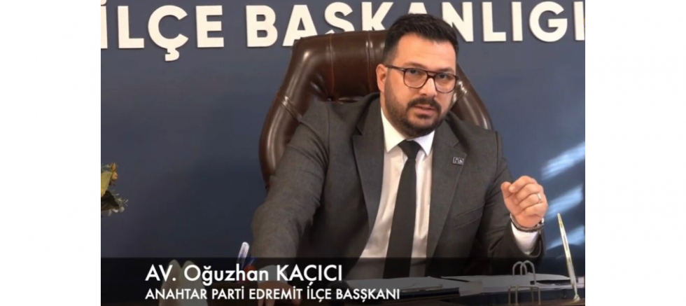 Edremit İlçe Başkanı Kaçıcı: Bağıran Değil Birleştiren Siyaset - GÜNDEM - İnternetin Ajansı