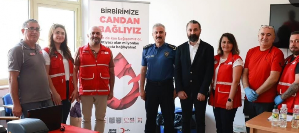 Emniyet Müdürlüğü’nde Kan Bağışı Kampanyası - GÜNDEM - İnternetin Ajansı