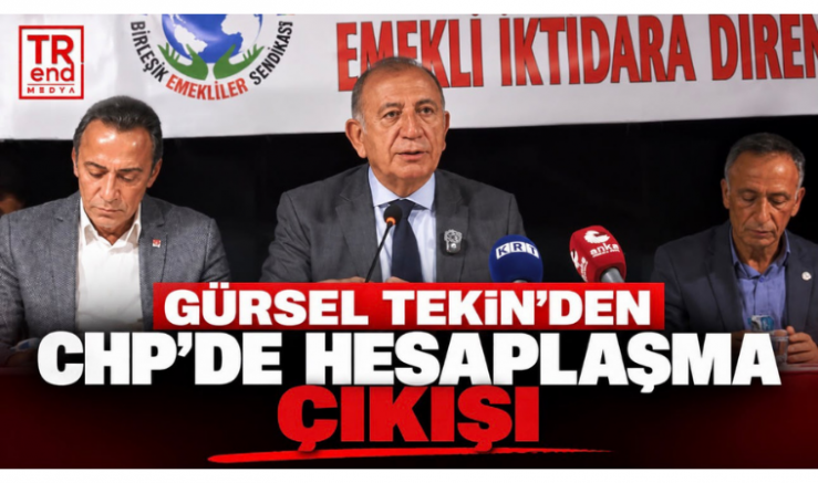 Gürsel Tekin’den CHP’de hesaplaşma çıkışı: “Beyaz taşları da temizleyeceğiz” - GÜNDEM - İnternetin Ajansı