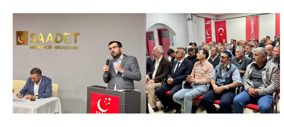 SAADET PARTİSİ KAYSERİ İL BAŞKANI ERDAL ALTUN: “SAADET VARSA, ÇÖZÜM VARDIR” - GÜNDEM - İnternetin Ajansı