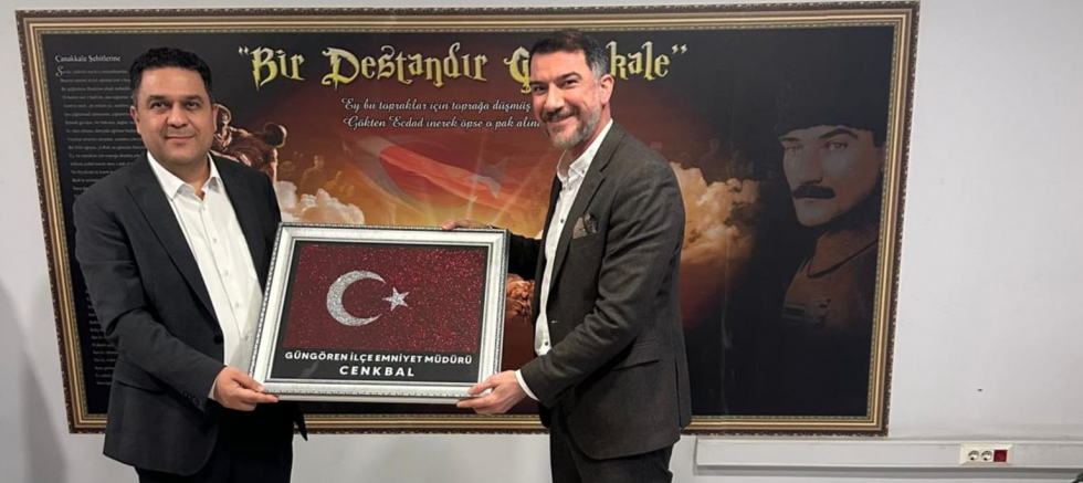 Veysi Doğan’dan Güngören Emniyet Müdürü Cenk Bal’a Ziyaret - GÜNDEM - İnternetin Ajansı